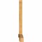 Ekena Millwork Bellingham Rough Sawn Timber Gable Bracket, Western Red Cedar, 96"W x 52"H x 4"D x 4"F, 13/12 Pitch GBW096X52X0404BEL00RWR - alternate 2